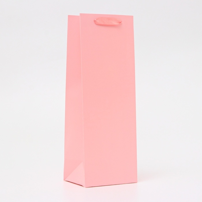 Пакет под бутылку &laquo;Пыльная роза&raquo;, 13 x 36 x 10 см