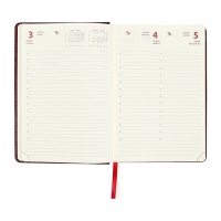 Ежедневник датированный 2024 A5 176 листов, deVENTE.Wild, твёрдая обложка из искусственной кожи, золотой срез, ляссе, кремовый блок 70 г/м2, бордовый Ежедневник датированный 2024 A5 176 листов, deVENTE.Wild, твёрдая обложка из искусственной кожи, золотой срез, ляссе, кремовый блок 70 г/м2, бордовый