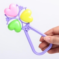 Погремушка на палочке «Сердечки», виды МИКС Погремушка на палочке «Сердечки», виды МИКС