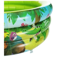 Бассейн надувной &laquo;На волне: Африка&raquo;, 64х21 см, с надувным дном