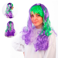 Карнавальный парик «Мальвина», 120 г Карнавальный парик «Мальвина», 120 г