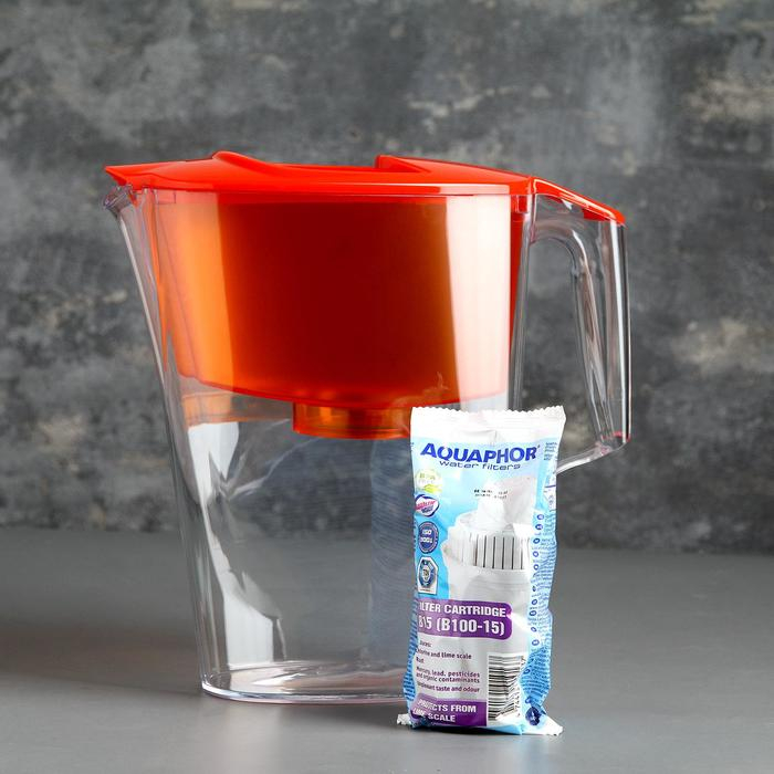 Фильтр-кувшин &laquo;Аквафор-Стандарт&raquo;, 2,5 л, цвет оранжевый