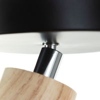 Спот "Гуди" Е27 40Вт черный 15х15х28 см Спот "Гуди" Е27 40Вт черный 15х15х28 см