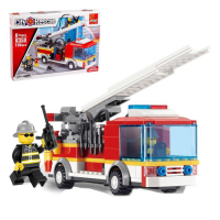 Конструктор &laquo;Пожарная машина&raquo;, 196 деталей