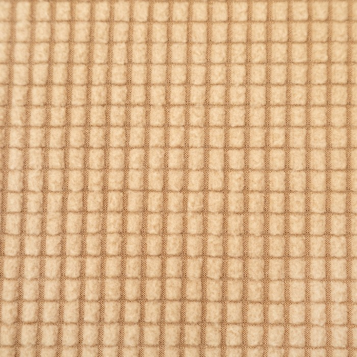 Чехол на стул Комфорт трикотаж жаккард, цвет какао, 100% полиэстер