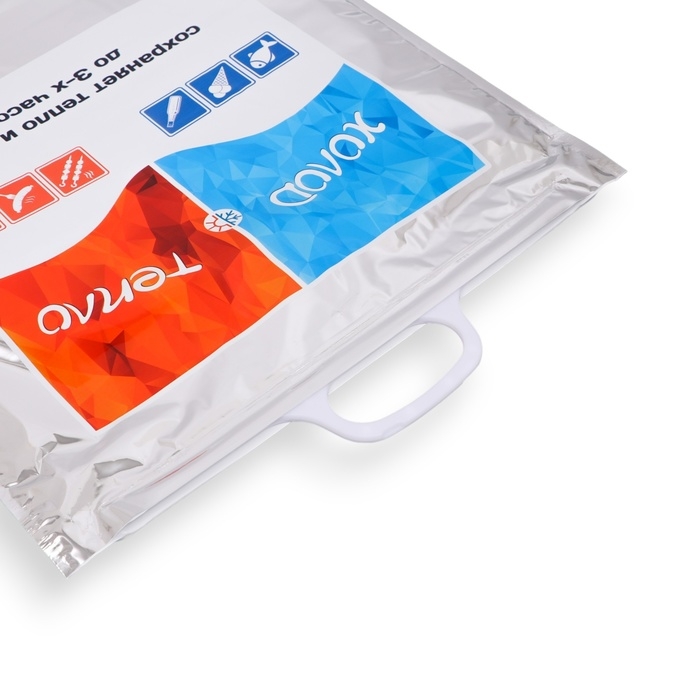 Термопакет, трехслойный, металлизированный 42 х 45 см Термопакет, трехслойный, металлизированный 42 х 45 см