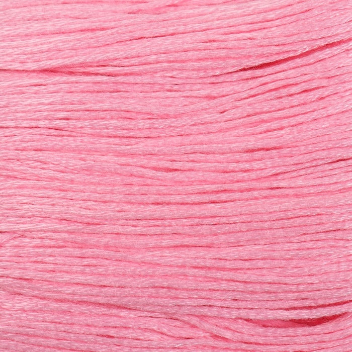Набор ниток мулине №605, 8 &plusmn; 1 м, 6 шт, цвет розовый
