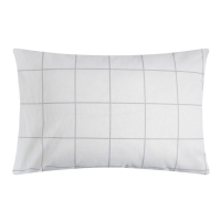 Наволочка Этель &laquo;Клетка&raquo;, 50х70 см, цвет белый, 100% хлопок, бязь