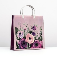 Пакет "Цветущая коллекция", мягкий пластик, 30 х 30 х 9 см, 140 мкм Пакет "Цветущая коллекция", мягкий пластик, 30 х 30 х 9 см, 140 мкм