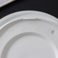 Горшок для цветов с поддоном &laquo;Эконом&raquo;, 3 л, пластиковый, цвет белый