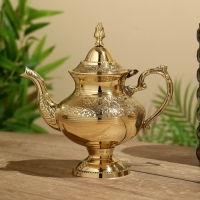 Чайник 21х12х23 см, латунь Чайник 21х12х23 см, латунь