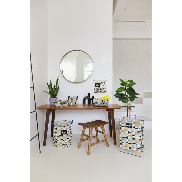 Органайзер подвесной с карманами Доляна «Рио», 3 отделения, 32×34,5 см, цвет бирюзовый Органайзер подвесной с карманами Доляна «Рио», 3 отделения, 32×34,5 см, цвет бирюзовый