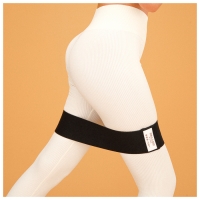 Фитнес-резинка Sima-Land Home HEAVY, нагрузка 20-32 кг, цвет чёрный Фитнес-резинка Sima-Land Home HEAVY, нагрузка 20-32 кг, цвет чёрный