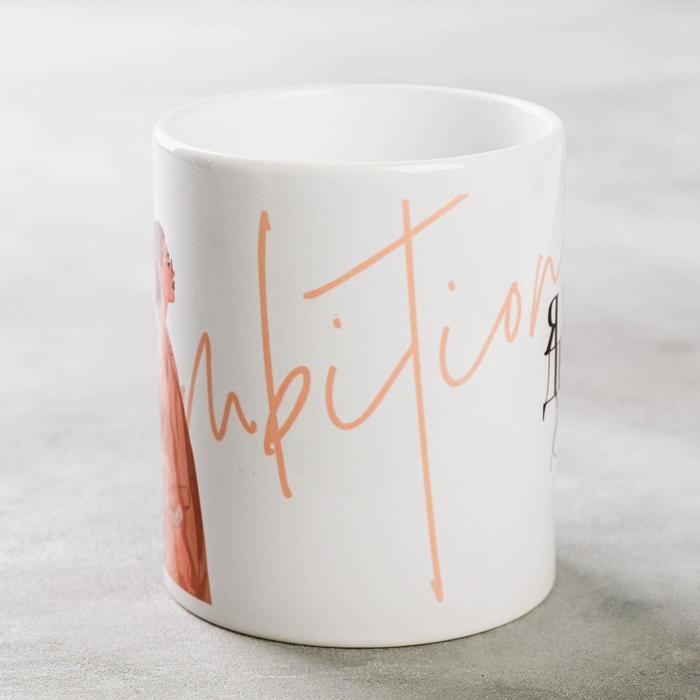 Кружка сублимация "Я могу. Я делаю" девушка, 320 мл, с нанесением