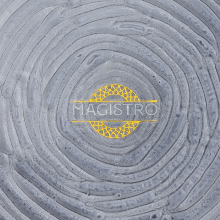 Тарелка подстановочная «Рифл», d=32,5 см, стекло, голубая Тарелка подстановочная «Рифл», d=32,5 см, стекло, голубая