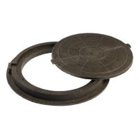 Люк полимерный, легкий, 15 кН, нагрузка до 1.5 т, черный Люк полимерный, легкий, 15 кН, нагрузка до 1.5 т, черный