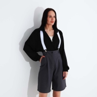 Подтяжки взрослые, ширина 3.5 см, цвет белый Подтяжки взрослые, ширина 3.5 см, цвет белый