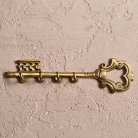 Ключница "Ключ" латунь 20х5,5х2 см Ключница "Ключ" латунь 20х5,5х2 см