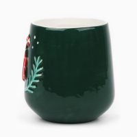 Новый год! Кружка новогодняя керамическая «Подарок», 600 мл, цвет зелёный Новый год! Кружка новогодняя керамическая «Подарок», 600 мл, цвет зелёный
