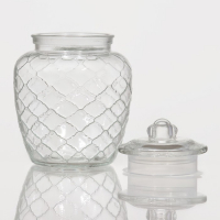 Банка стеклянная для сыпучих продуктов «Алла», 2 л, 16,5×20 см Банка стеклянная для сыпучих продуктов «Алла», 2 л, 16,5×20 см