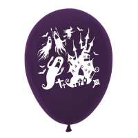 Воздушный шар латексный 12" «Страшилки, 50 шт., МИКС Воздушный шар латексный 12" «Страшилки, 50 шт., МИКС