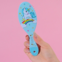 Расчёска массажная, 5,5 × 17,5 см, рисунок МИКС Расчёска массажная, 5,5 × 17,5 см, рисунок МИКС