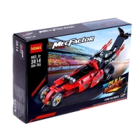 Конструктор с инерционным механизмом &laquo;Гонка&raquo;, 204 детали