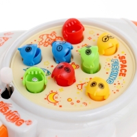 Рыбалка заводная &laquo;Ракета&raquo;, 8 рыбок, с удочкой, МИКС