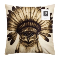 Наволочка декоративная Этель &laquo;Сова&raquo; 40х40 см, велюр