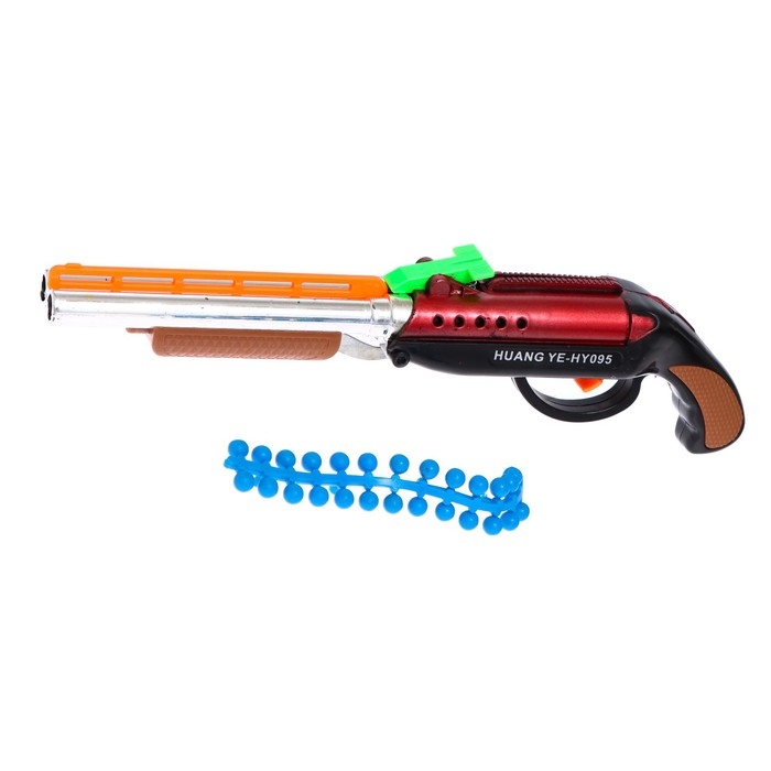 Детское оружие Ружьё пневматическое &laquo;Двустволка&raquo;, стреляет силиконовыми пулями, цвета МИКС
