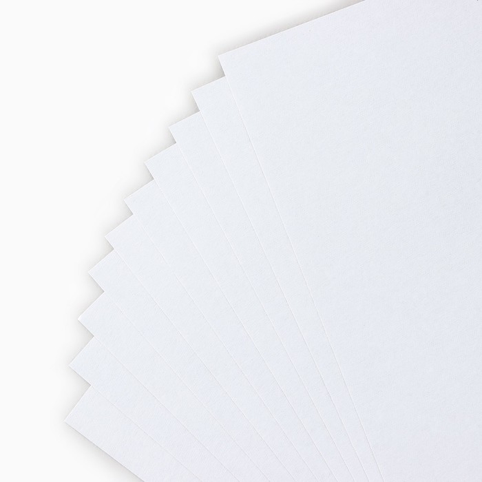 Картон белый А4 немелованный односторонний 10 листов 200г/м&sup2;, в папке &laquo;1 сентября: БукиБяки&raquo;