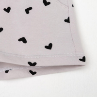 Шорты для девочки с рюшей KAFTAN "Unicorn", размер 34 (122-128)