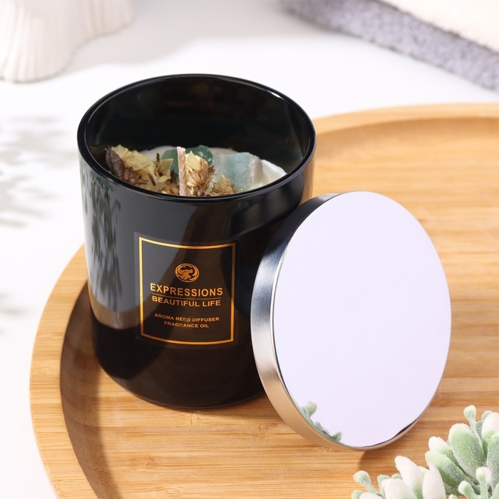 Свеча ароматическая Свеча ароматическая "Aromatic Candle", английская груша и фрезия