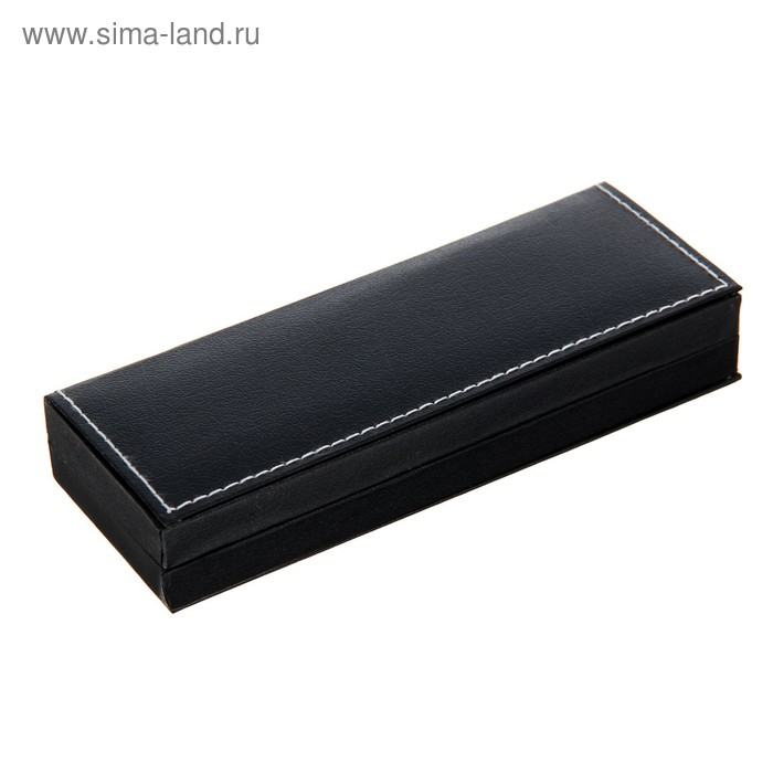 Ручка подарочная, шариковая, в кожзам футляре, поворотная, VIP корпус, серебряно-золотистый корпус Ручка подарочная, шариковая, в кожзам футляре, поворотная, VIP корпус, серебряно-золотистый корпус