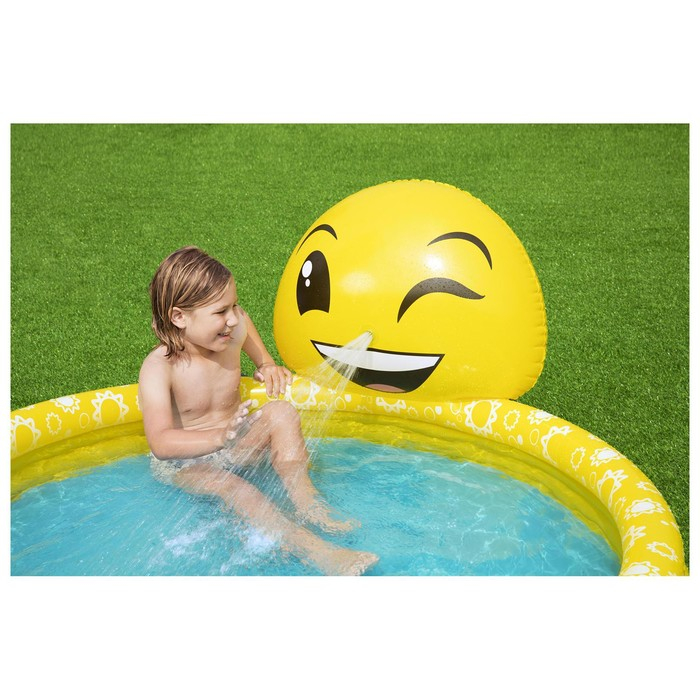 Бассейн надувной детский &laquo;Эмоции&raquo;, 165 х 144 х 69 см, 53081 Bestway