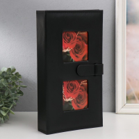 Фотоальбом на 300 фото 10х15 см "Черный" кожзам МИКС 33х19х6 см Фотоальбом на 300 фото 10х15 см "Черный" кожзам МИКС 33х19х6 см