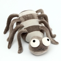 Мягкая игрушка &laquo;Паук&raquo;, 27 см, цвет серый