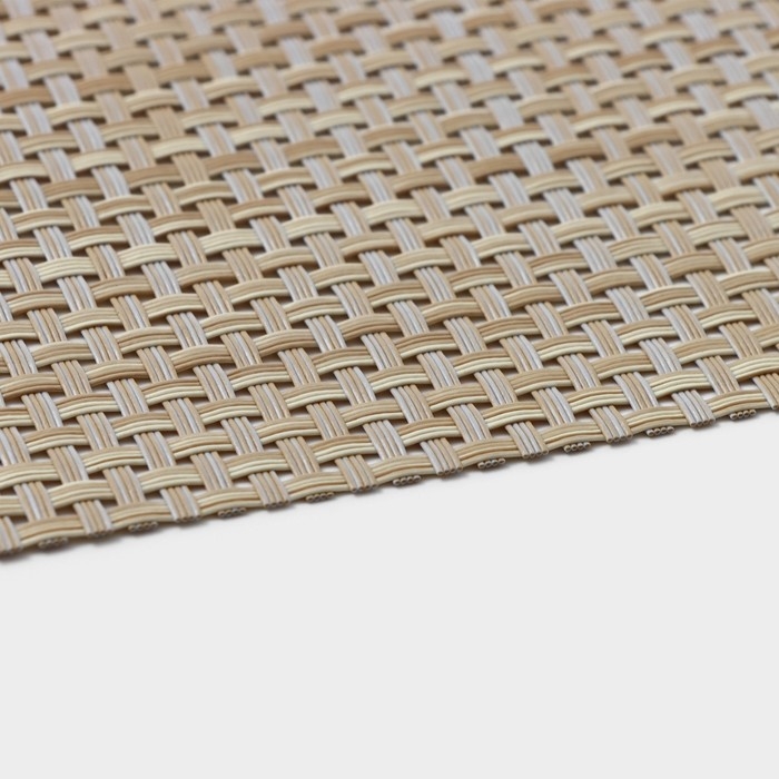 Салфетка сервировочная на стол Доляна «Классика», 45×30 см, цвет коричнево-бежевый Салфетка сервировочная на стол Доляна «Классика», 45×30 см, цвет коричнево-бежевый