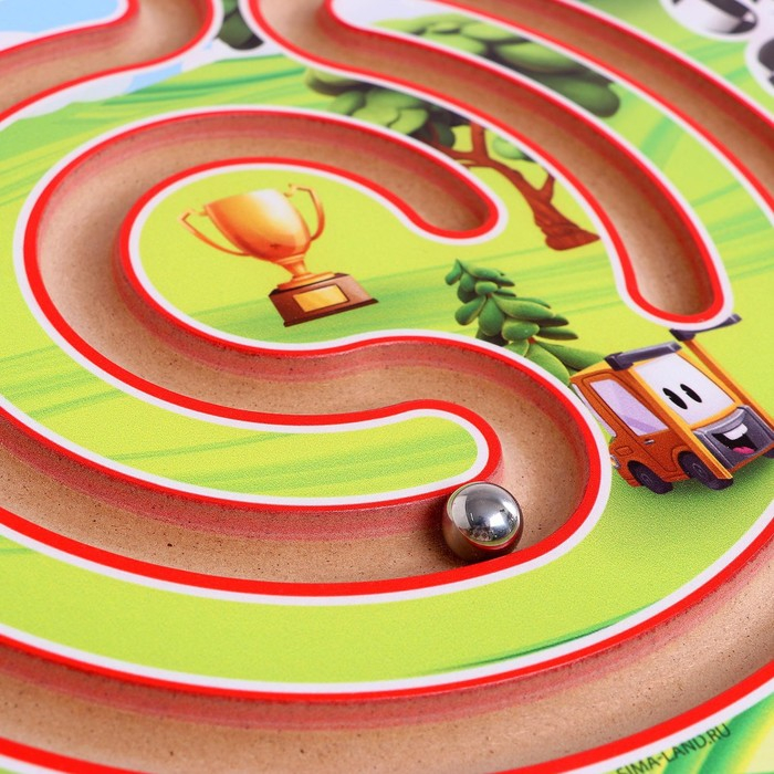 Балансир детский &laquo;Гонки&raquo;, с лабиринтом