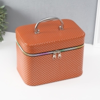 Шкатулка кожзам с зеркалом "Ромбы" охра набор 3 шт 19х10,5х10,5 21х13х14 15х23х17 см Шкатулка кожзам с зеркалом "Ромбы" охра набор 3 шт 19х10,5х10,5 21х13х14 15х23х17 см