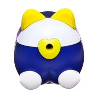 Точилка механическая с контейнером, Ушки фиолетовый/белый Точилка механическая с контейнером, Ушки фиолетовый/белый