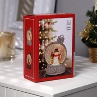 Светодиодная фигура &laquo;Ангел&raquo; 8.5 &times; 13.5 &times; 4 см, пластик, батарейки АААх2 (не в комплекте), свечение тёплое белое