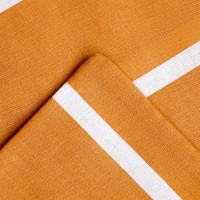 Постельное бельё Этель Дуэт Mustard stripes 143х215см-2шт, 220х240см, 70х70см-2шт, 100% хлопок, поплин