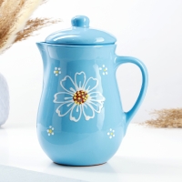Кувшин "Дачный" 1,7л , ромашка голубая Кувшин "Дачный" 1,7л , ромашка голубая