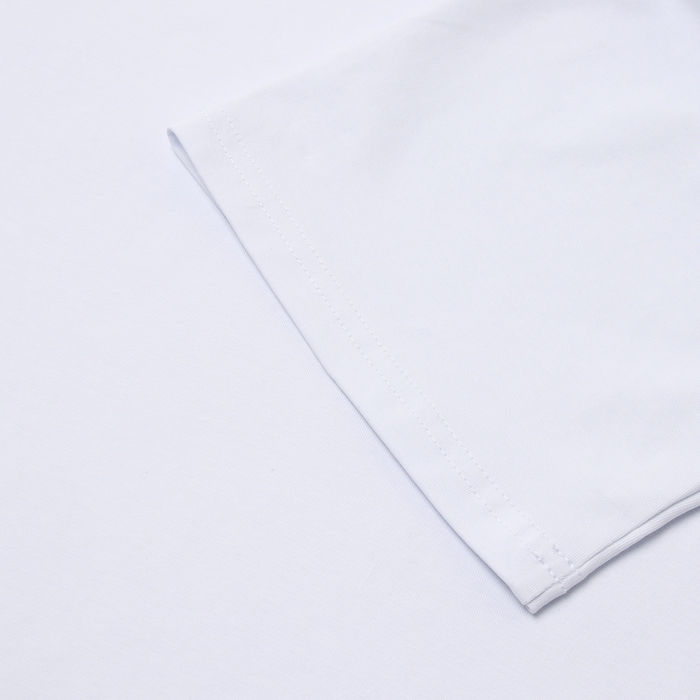 Футболка мужская из органического хлопка MINAKU OVERSIZE FIT: цвет белый, р-р 48