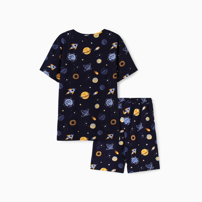 Пижама мужская (футболка и шорты) KAFTAN Space, р-р 54 Пижама мужская (футболка и шорты) KAFTAN Space, р-р 54