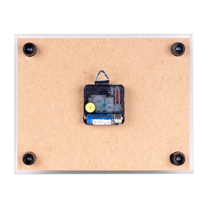 Часы настенные, интерьерные Часы настенные, интерьерные "Белая роза", бесшумные, 20 х 25 см, АА