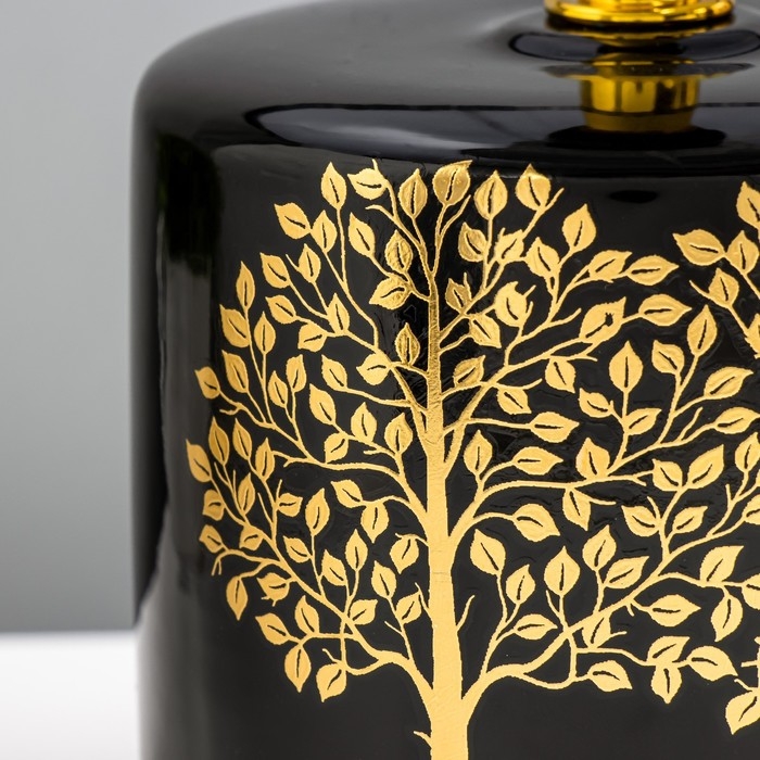 Настольная лампа "Дуо арбор" E14 40Вт черный  15х15х28 см RISALUX