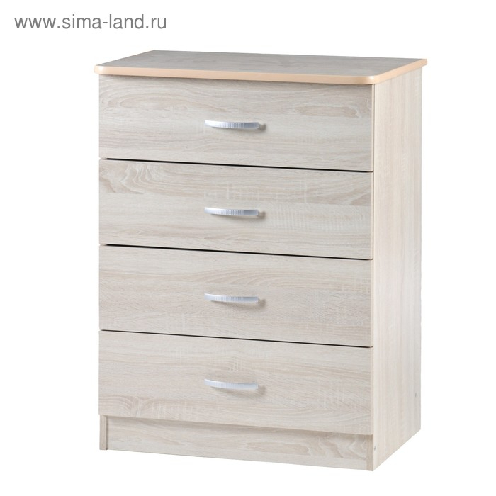 Комод 640, 640х450х851, Дуб сонома светлый Комод 640, 640х450х851, Дуб сонома светлый