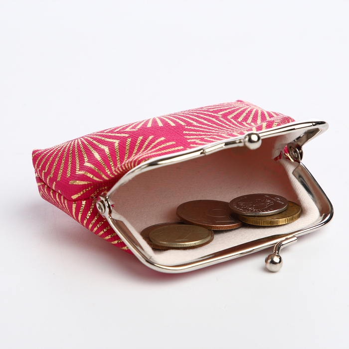 Кошелёк женский на фермуаре, цвет МИКС Кошелёк женский на фермуаре, цвет МИКС